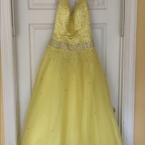 Precious formals dress. Very expensive light blue